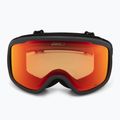Ski goggles Giro Cruz black tan stacked/amber scarlet 2