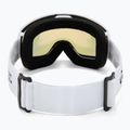 Ski goggles Giro Cruz white stacked/amber pink 3