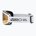 Ski goggles Giro Cruz white stacked/amber pink 4