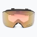 Women's ski goggles Giro Ella black rails/vivid rose gold/vivid infrared 3