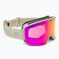 Women's ski goggles Giro Ella stone rails/vivid pink/vivid infrared 2