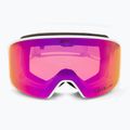 Women's ski goggles Giro Ella white rails/vivid pink/vivid infrared 3