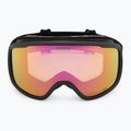 Women's ski goggles Giro Moxie black stacked/amber pink/yellow 3