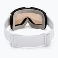 Women's ski goggles Giro Moxie white stacked/amber gold/yellow 4