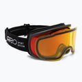 Ski goggles Giro Roam black stacked/amber scarlet/yellow