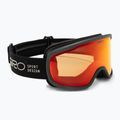 Ski goggles Giro Roam black stone stacked/amber scarlet/yellow 2