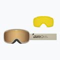 Ski goggles Giro Roam stone stacked/amber gold/yellow 7