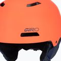 Children's ski helmet Giro Crue matte orange 7