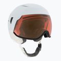 Women's ski helmet Giro Aria Spherical Mips W matte white/vivid copper