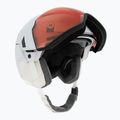 Women's ski helmet Giro Aria Spherical Mips W matte white/vivid copper 10