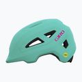 Giro Scamp II matte screaming teal/bright pink children's bike helmet 2
