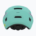 Giro Scamp II Integrated MIPS matte screaming teal/bright pink children's bike helmet 3