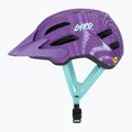 Giro Fixture II Integrated MIPS matte purple ripple children's bicycle helmet 3