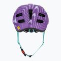 Giro Fixture II Integrated MIPS matte purple ripple children's bicycle helmet 4