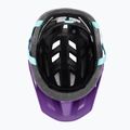 Giro Fixture II Integrated MIPS matte purple ripple children's bicycle helmet 5