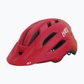 Giro Fixture II matte red fade children's bicycle helmet