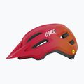 Giro Fixture II matte red fade children's bicycle helmet 2