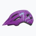 Giro Fixture II matte purple ripple children's bicycle helmet 2