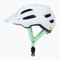 Giro Fixture II Integrated MIPS W matte white/green pearl bike helmet 3