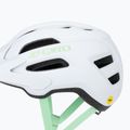 Giro Fixture II Integrated MIPS W matte white/green pearl bike helmet 8