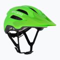 Giro Fixture II Integrated MIPS matte bright green children's bike helmet