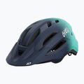 Giro Fixture II Integrated MIPS children's bike helmet matte midnight blue/screaming teal/fade