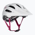 Giro Fixture II Integrated MIPS matte white pearl white ripple fade children's bike helmet