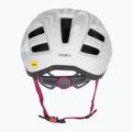 Giro Fixture II Integrated MIPS matte white pearl white ripple fade children's bike helmet 3