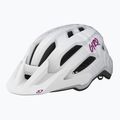 Giro Fixture II Integrated MIPS matte white pearl white ripple fade children's bike helmet 7