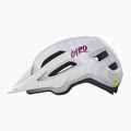 Giro Fixture II Integrated MIPS matte white pearl white ripple fade children's bike helmet 8