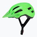 Giro Fixture II matte bright green children's bike helmet 3