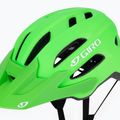 Giro Fixture II matte bright green children's bike helmet 7