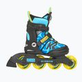 K2 Raider Pro blue/yellow children's roller skates 2