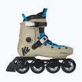 K2 Surge 84 khaki/blue roller skates 3