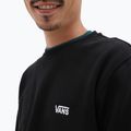 Men's Vans Core Basic Crew Fleece sweatshirt black 4