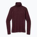 Women's thermal base layer Smartwool Thermal Merino Rib Turtleneck black cherry heather 4