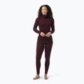 Women's thermal base layer Smartwool Thermal Merino Rib Turtleneck black cherry heather 5
