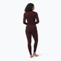 Women's thermal base layer Smartwool Thermal Merino Rib Turtleneck black cherry heather 6