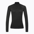 Women's Smartwool Thermal Merino Rib Turtleneck T-shirt black SW016690010