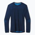 Men's Smartwool Intraknit Merino 200 Crew thermal T-shirt navy blue SW019286K38 4