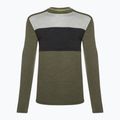 Men's Smartwool Classic Thermal Merino Base Layer Colorblock Crew Boxed Green SW016354K66 thermal t-shirt