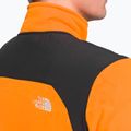 Men's fleece sweatshirt The North Face Glacier Pro FZ black and orange NF0A5IHS7Q61 5