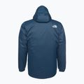 Men's rain jacket The North Face Quest Insulated shady blue/black heather 2