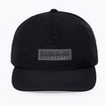 Men's baseball cap Napapijri F-Box Logo black beauty