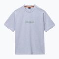 Men's T-shirt Napapijri S-Box Logo light grey melange 4