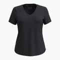 Women's trekking T-shirt Smartwool Active Ultralite V-Neck black