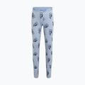 Children's thermal trousers icebreaker Merino 200 Oasis Bear Tour zinc blue/aop
