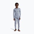 Children's thermal trousers icebreaker Merino 200 Oasis Bear Tour zinc blue/aop 8