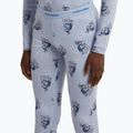 Children's thermal trousers icebreaker Merino 200 Oasis Bear Tour zinc blue/aop 10