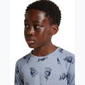 Children's thermal sweatshirt Icebreaker Merino 200 Oasis Crewe Bear Tour Zinc Blue/Aop 11